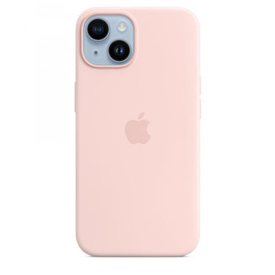 Custodia Apple MagSafe - iPhone 14 \\ Rosa creta in silicone